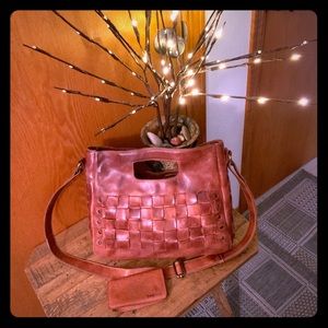 BED STU 🌹ORCHID🌹TEAK MSRP $245 +BONUS WALLET